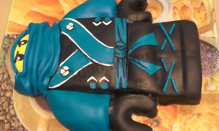 Рецепт торт лего ниндзяго из мастики