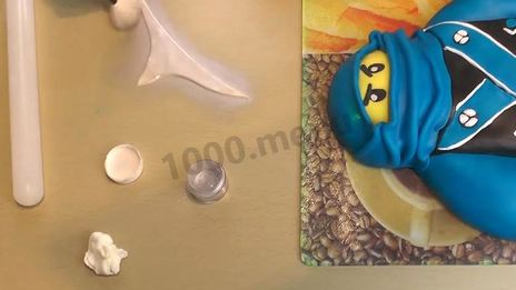 торт лего ниндзяго из мастики