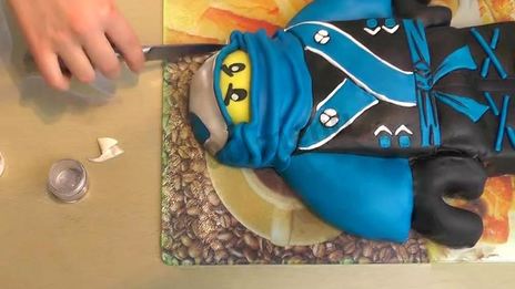 торт лего ниндзяго из мастики