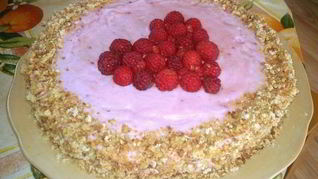 Торт Малиновое счастье