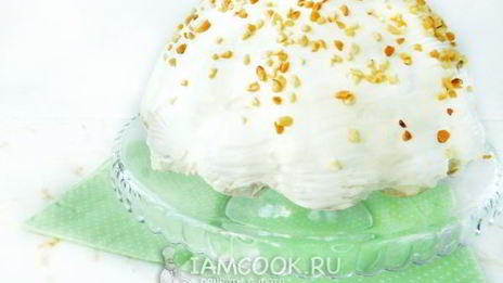 торт медовые шарики