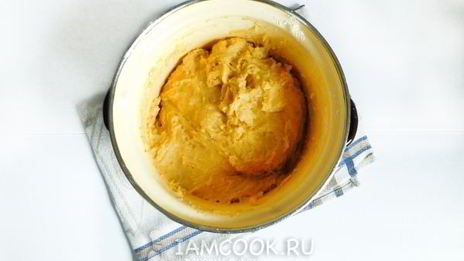 торт медовые шарики