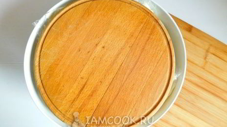 торт медовые шарики