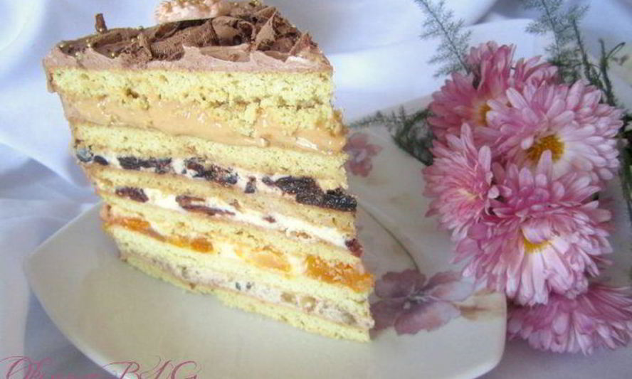 Рецепт торт песочный с разными начинками