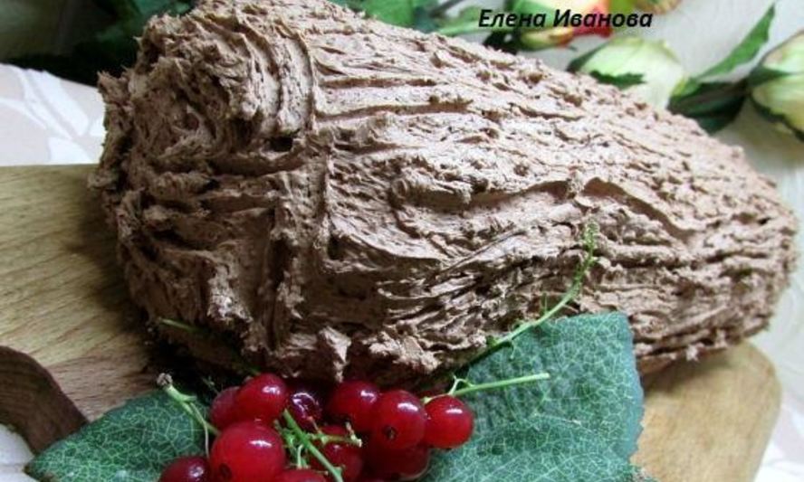 Рецепт торт полено из печенья без выпечки