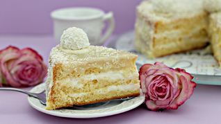 Торт Рафаэлло с маскарпоне