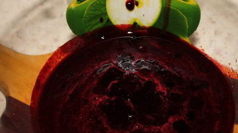 торт с черничным муссом