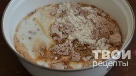 торт с творожным кремом