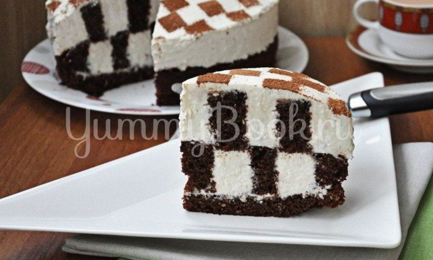 Рецепт торт шахматная доска