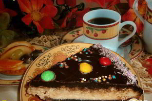 Торт Шоколадно-кокосовый