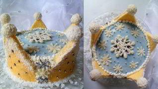 Торт Снежная королева