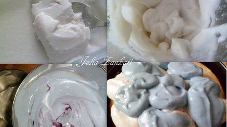 торт снежная королева