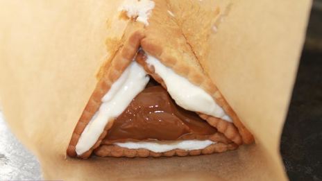 торт творожный домик из печенья и творога без выпечки