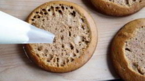 торт в стиле рустик