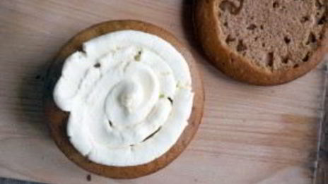 торт в стиле рустик