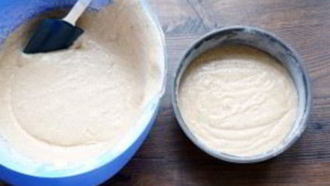 торт в стиле рустик