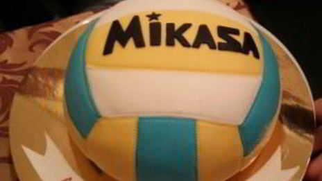 торт волейбольный мяч