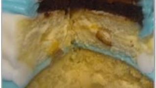 Воздушный торт с шампанским