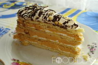 Воздушный торт Сникерс