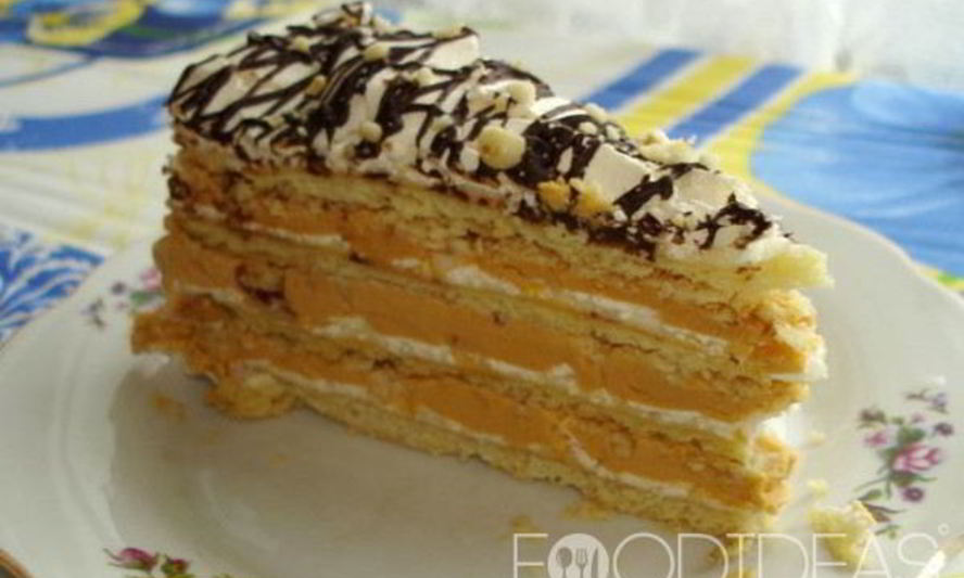 Рецепт воздушный торт сникерс