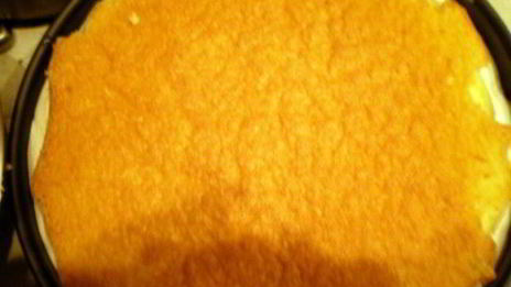 яблочный торт с карамельным баварским муссом