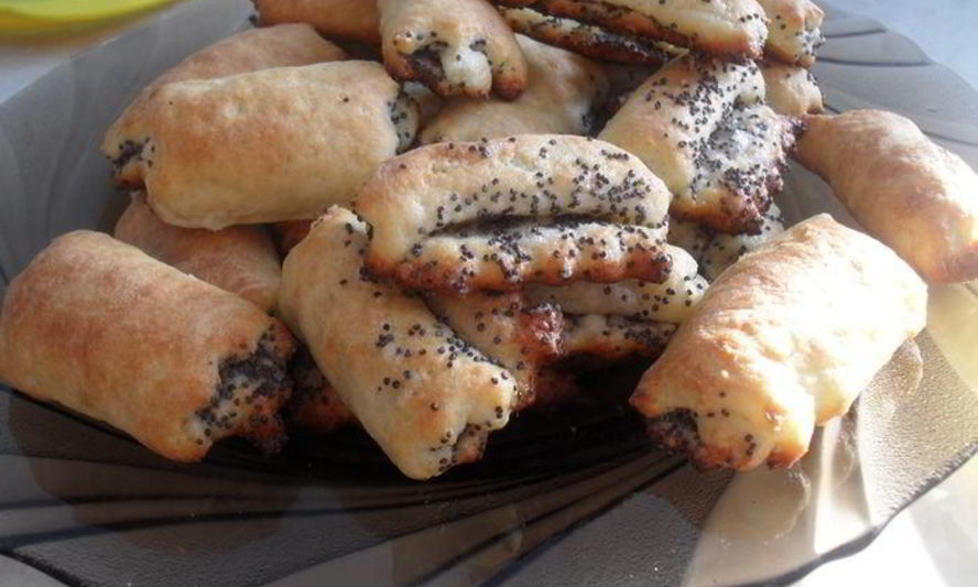 Рецепт творожно-маковые рулетики