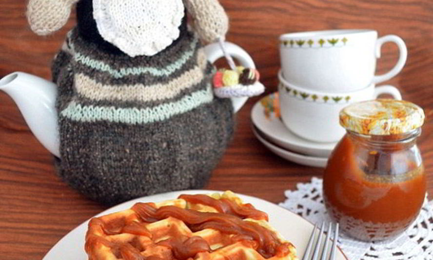 Рецепт банановые вафли