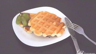 Бисквитные вафли