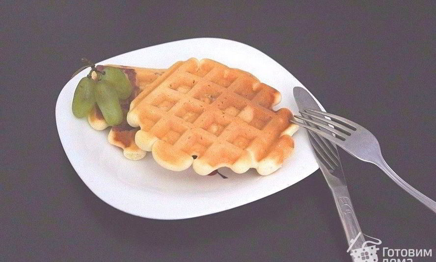 Рецепт бисквитные вафли