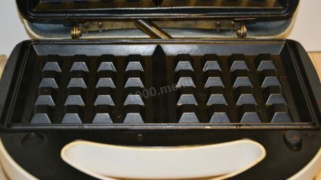 картофельные вафли в вафельнице