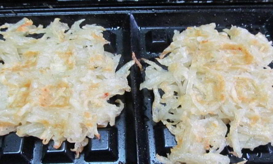 Рецепт картофельные вафли