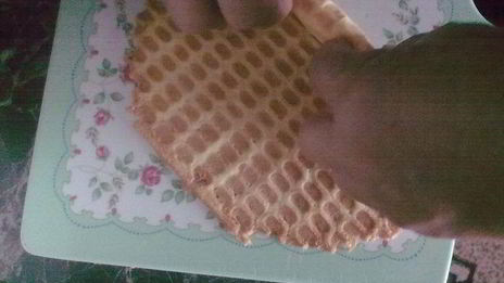 хрустящие вафельные трубочки