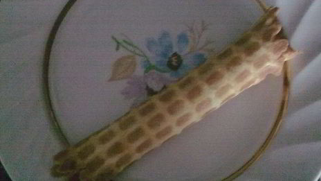 хрустящие вафельные трубочки