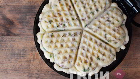 хрустящие вафли