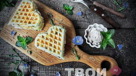 хрустящие вафли