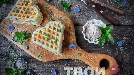 хрустящие вафли