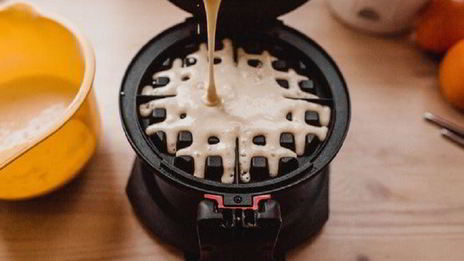 мягкие венские вафли