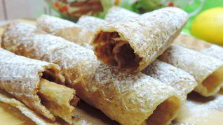 Овсяно-банановые вафли