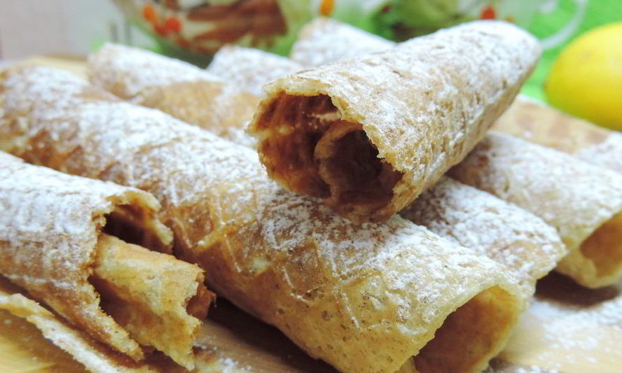 Рецепт овсяно-банановые вафли