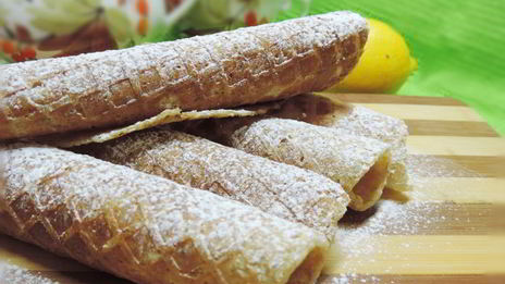 овсяно-банановые вафли