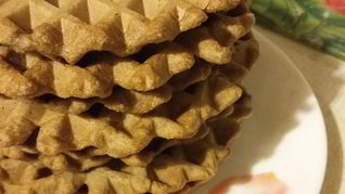 Ржаные вафли