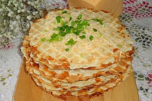 Сырные вафли с сыром