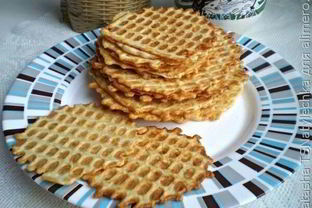 Сырные вафли