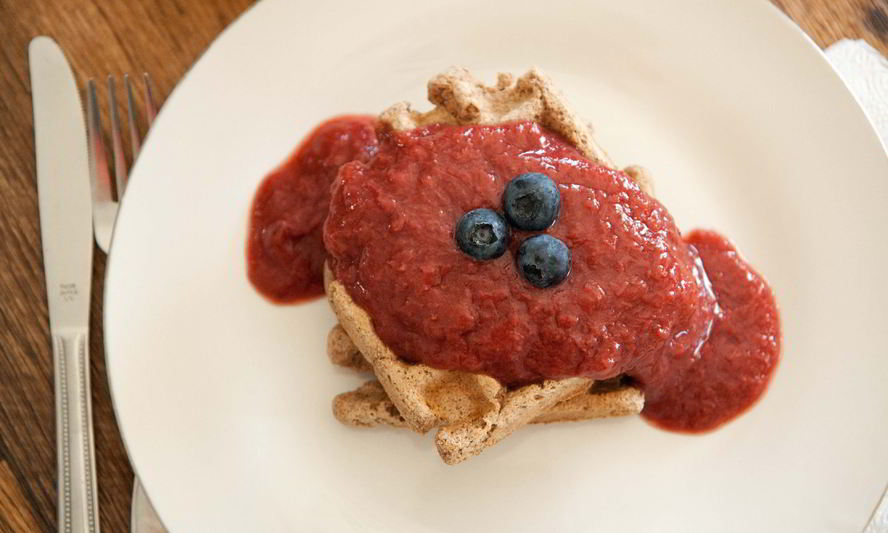 Рецепт толстые вафли