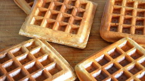 цельнозерновые вафли без сахара