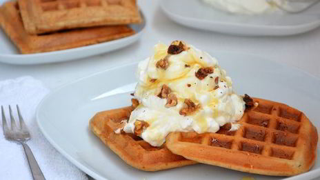 цельнозерновые вафли без сахара