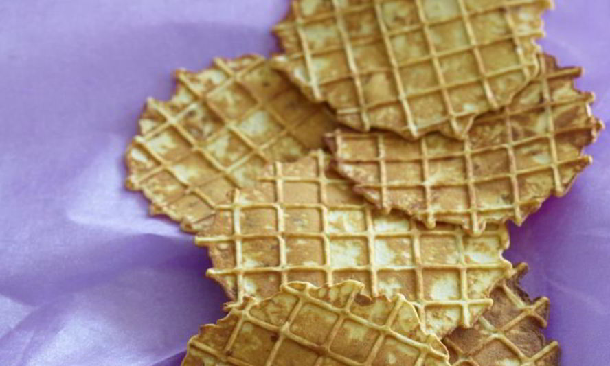 Рецепт творожные вафли с финиками