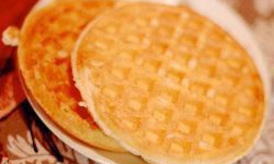 Рецепт вафли к завтраку