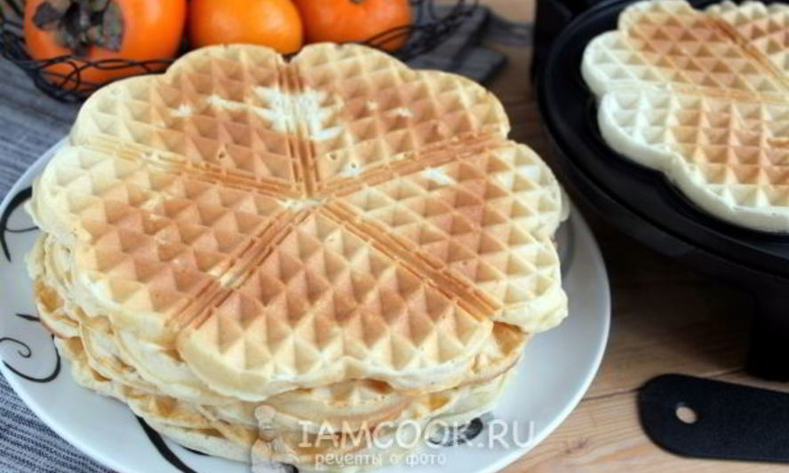 Рецепт вафли льежские бездрожжевые