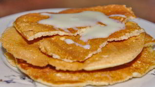 Вафли на сковороде